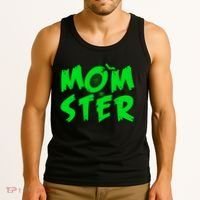 Cute Halloween Mom-Ster Tank Top thumb 3