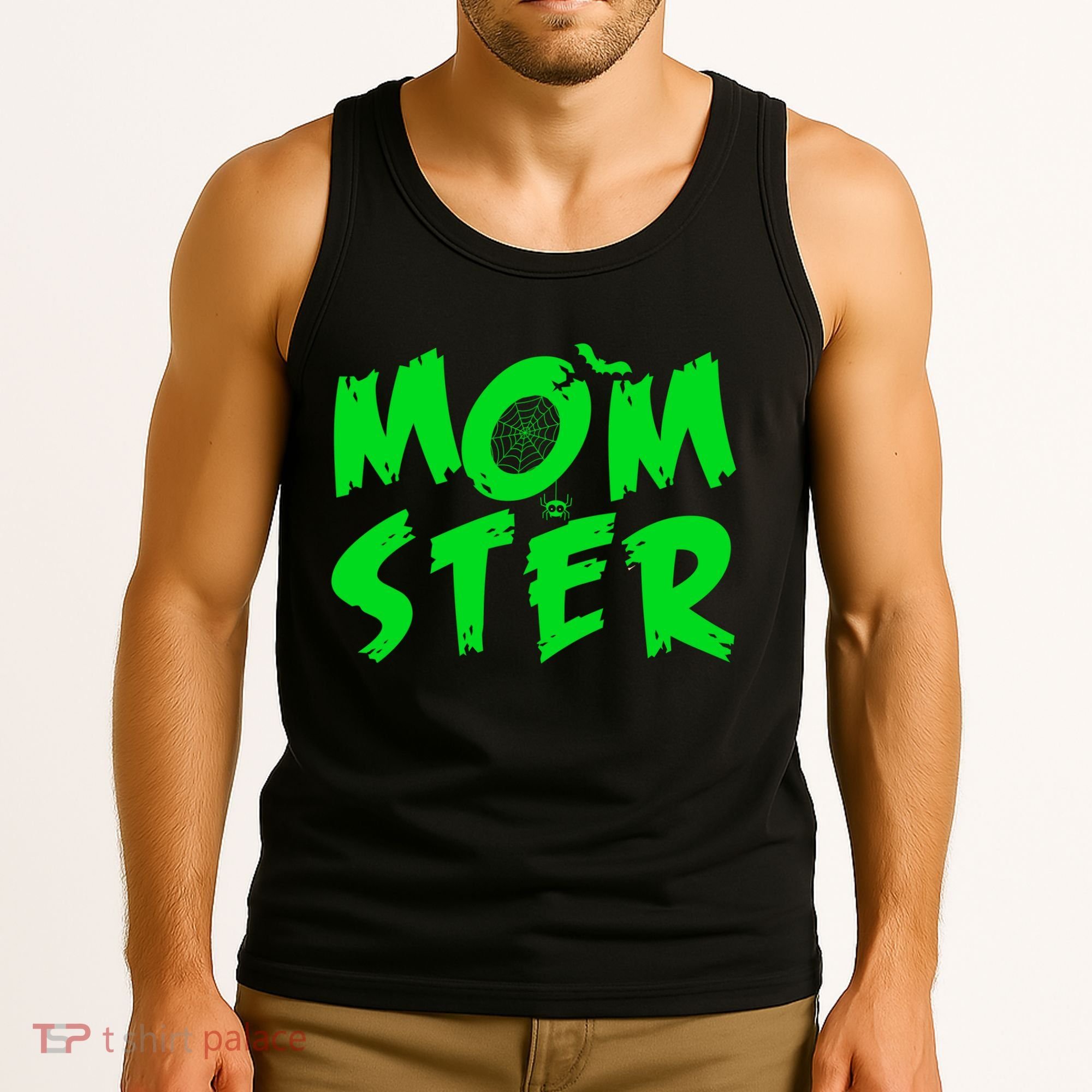 Cute Halloween Mom-Ster Tank Top