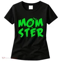 Cute Halloween Mom-Ster Women's T-Shirt thumb 0