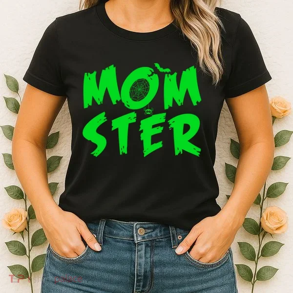Cute Halloween Mom-Ster Women's T-Shirt