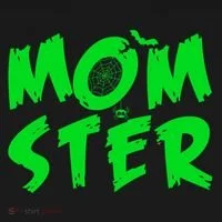 Cute Halloween Mom-Ster Women's T-Shirt thumb 6