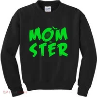 Cute Halloween Mom-Ster Kids Sweatshirt thumb 0