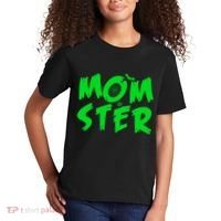 Cute Halloween Mom-Ster Kids T-Shirt thumb 2