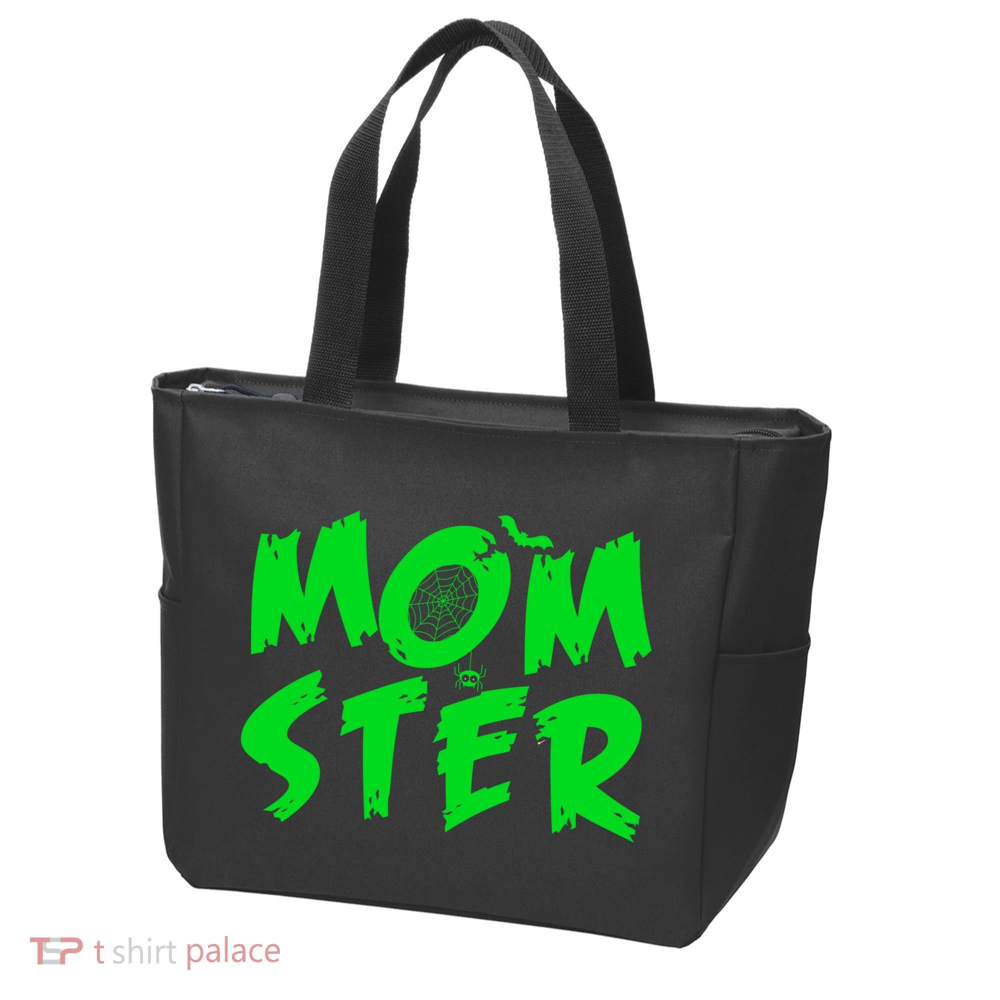Cute Halloween Mom-Ster Tote Bag