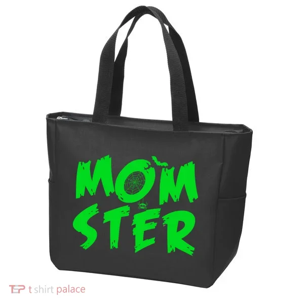 Cute Halloween Mom-Ster Tote Bag