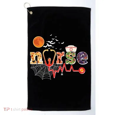Cute Halloween Patterns Nurse Golf Towel
