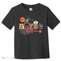 Cute Halloween Patterns Nurse Toddler T-Shirt thumb 0