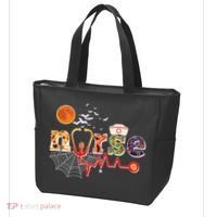 Cute Halloween Patterns Nurse Tote Bag thumb 3
