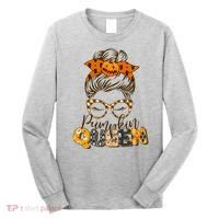 Cute Halloween Pumpkin Queen Autumn  Long Sleeve Shirt thumb 0