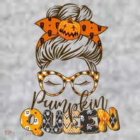 Cute Halloween Pumpkin Queen Autumn  Toddler T-Shirt thumb 2
