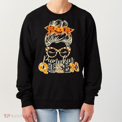 Cute Halloween Pumpkin Queen Autumn  Women's Sweatshirt
