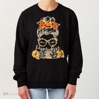 Cute Halloween Pumpkin Queen Autumn  Women's Sweatshirt thumb 0