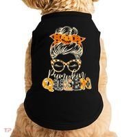 Cute Halloween Pumpkin Queen Autumn  Doggie Tank thumb 0