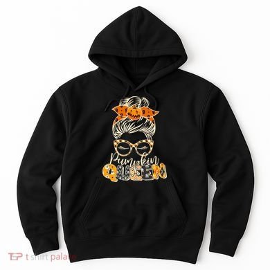 Cute Halloween Pumpkin Queen Autumn  Hoodie