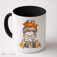 Cute Halloween Pumpkin Queen Autumn  Coffee Mug thumb 0