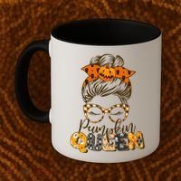 Cute Halloween Pumpkin Queen Autumn  Coffee Mug thumb 2