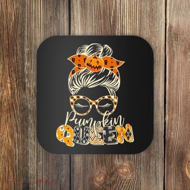 Cute Halloween Pumpkin Queen Autumn  Coaster