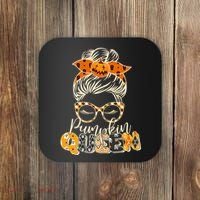 Cute Halloween Pumpkin Queen Autumn  Coaster thumb 0