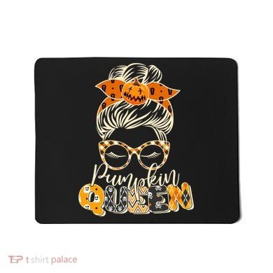 Cute Halloween Pumpkin Queen Autumn  Mousepad