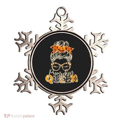 Cute Halloween Pumpkin Queen Autumn  Ornament