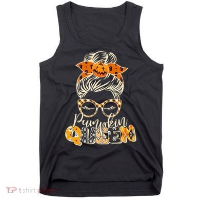Cute Halloween Pumpkin Queen Autumn  Tank Top