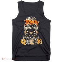 Cute Halloween Pumpkin Queen Autumn  Tank Top thumb 0