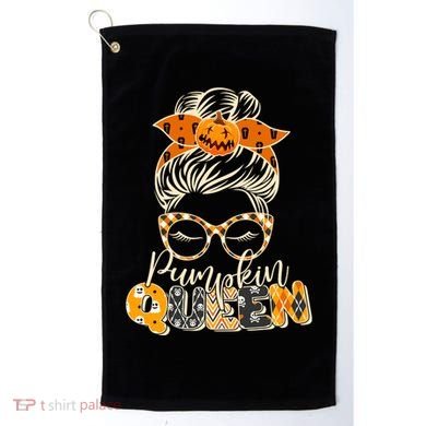 Cute Halloween Pumpkin Queen Autumn  Golf Towel