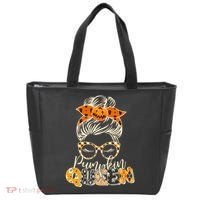Cute Halloween Pumpkin Queen Autumn  Tote Bag thumb 0
