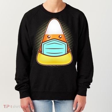 Cute Halloween Quarantine Candy Corn Women's Sweatshirt