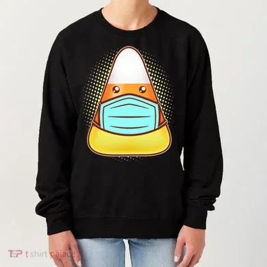 Cute Halloween Quarantine Candy Corn Women's Sweatshirt