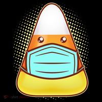 Cute Halloween Quarantine Candy Corn Backpack thumb 2