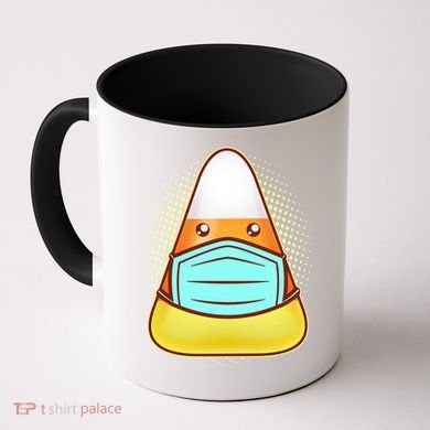 Cute Halloween Quarantine Candy Corn Coffee Mug