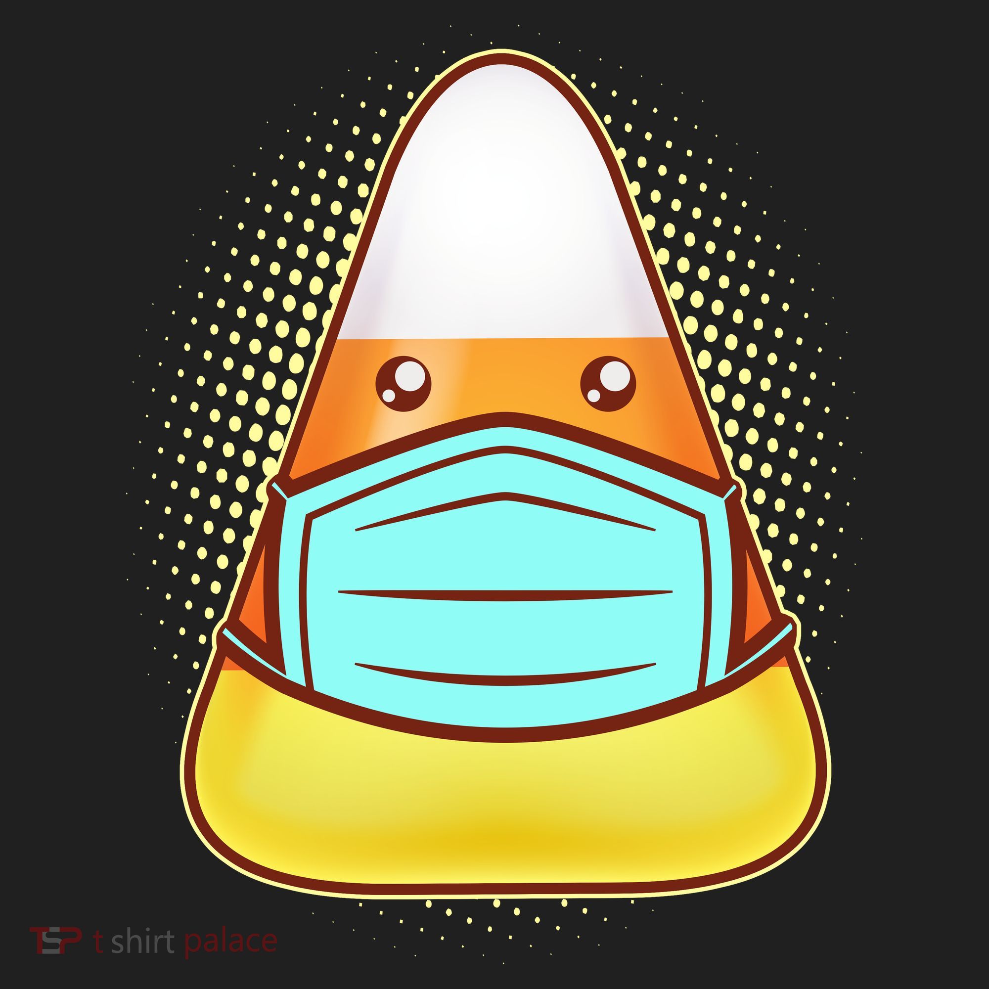 Cute Halloween Quarantine Candy Corn Beanie
