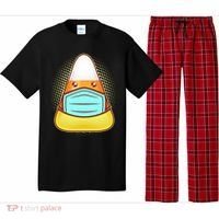 Cute Halloween Quarantine Candy Corn Pajama Set thumb 0