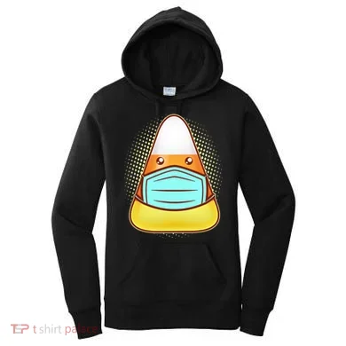 Cute Halloween Quarantine Candy Corn Women's Hoodie