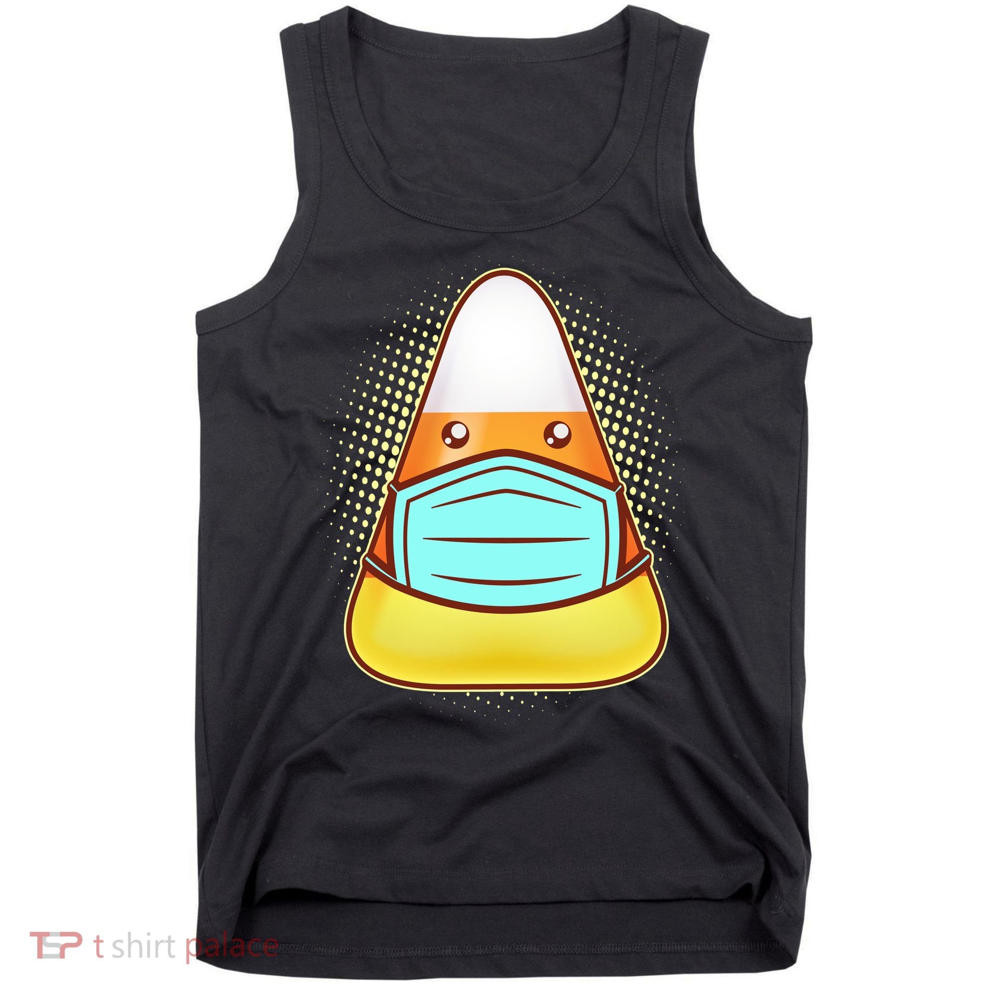 Cute Halloween Quarantine Candy Corn Tank Top