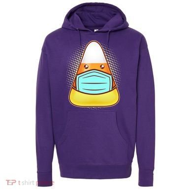 Cute Halloween Quarantine Candy Corn Hoodie