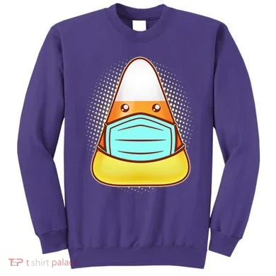 Cute Halloween Quarantine Candy Corn Sweatshirt