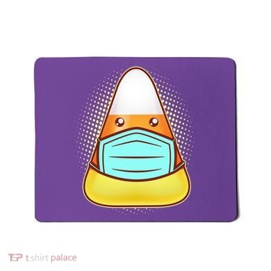 Cute Halloween Quarantine Candy Corn Mousepad