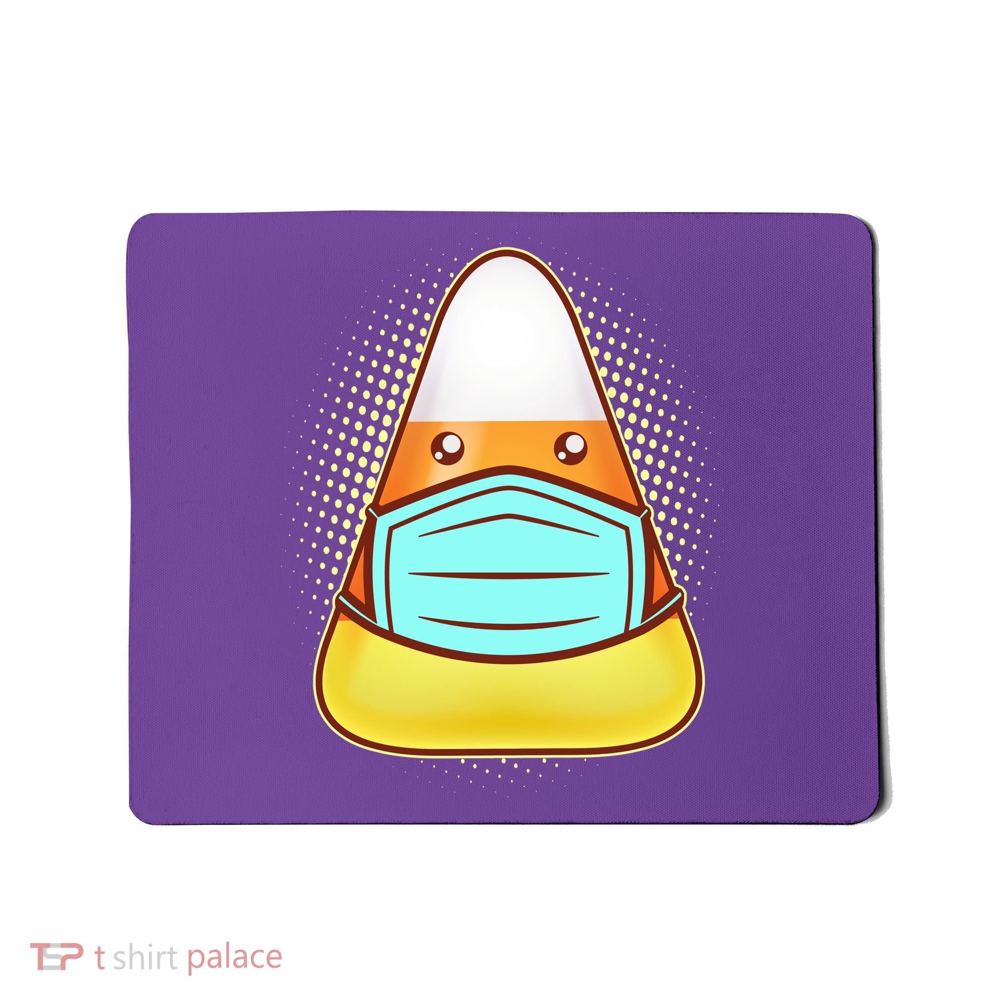 Cute Halloween Quarantine Candy Corn Mousepad