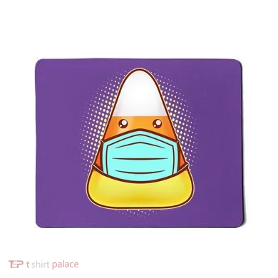 Cute Halloween Quarantine Candy Corn Mousepad