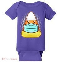 Cute Halloween Quarantine Candy Corn Baby Bodysuit thumb 0