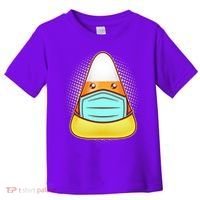 Cute Halloween Quarantine Candy Corn Toddler T-Shirt thumb 0