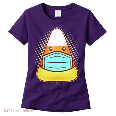 Cute Halloween Quarantine Candy Corn Women's T-Shirt