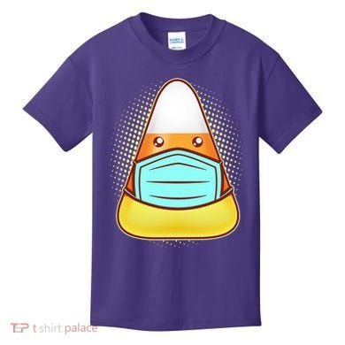Cute Halloween Quarantine Candy Corn Kids T-Shirt