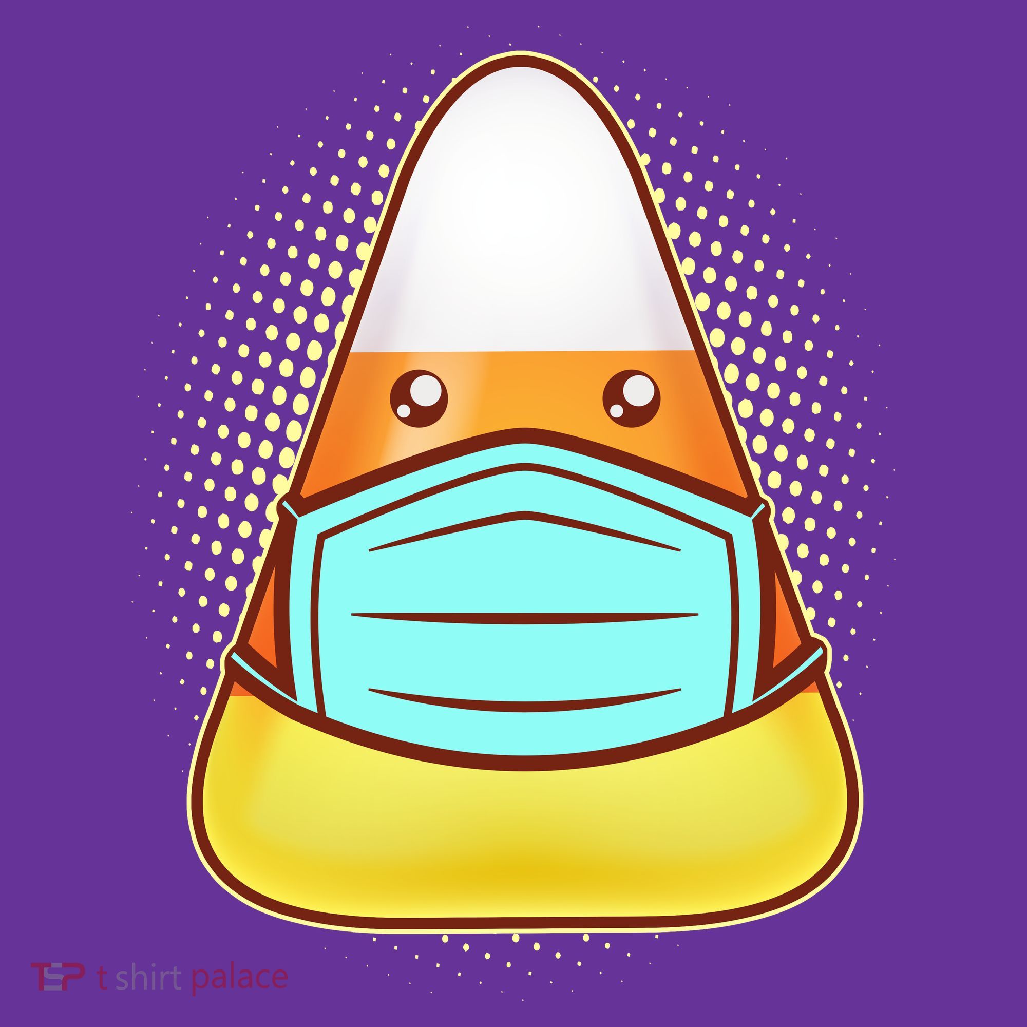 Cute Halloween Quarantine Candy Corn Kids T-Shirt