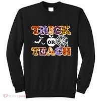 Cute Halloween Trick Or Teach Teacher Sweatshirt thumb 0