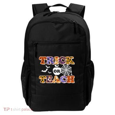 Cute Halloween Trick Or Teach Teacher Backpack