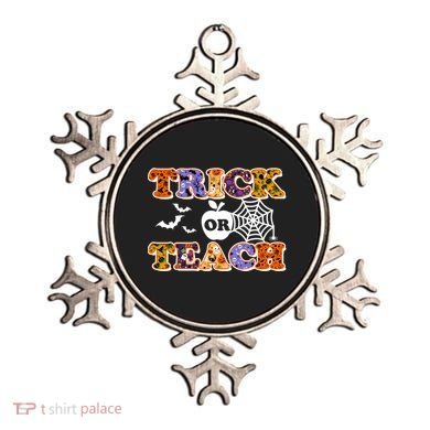 Cute Halloween Trick Or Teach Teacher Ornament