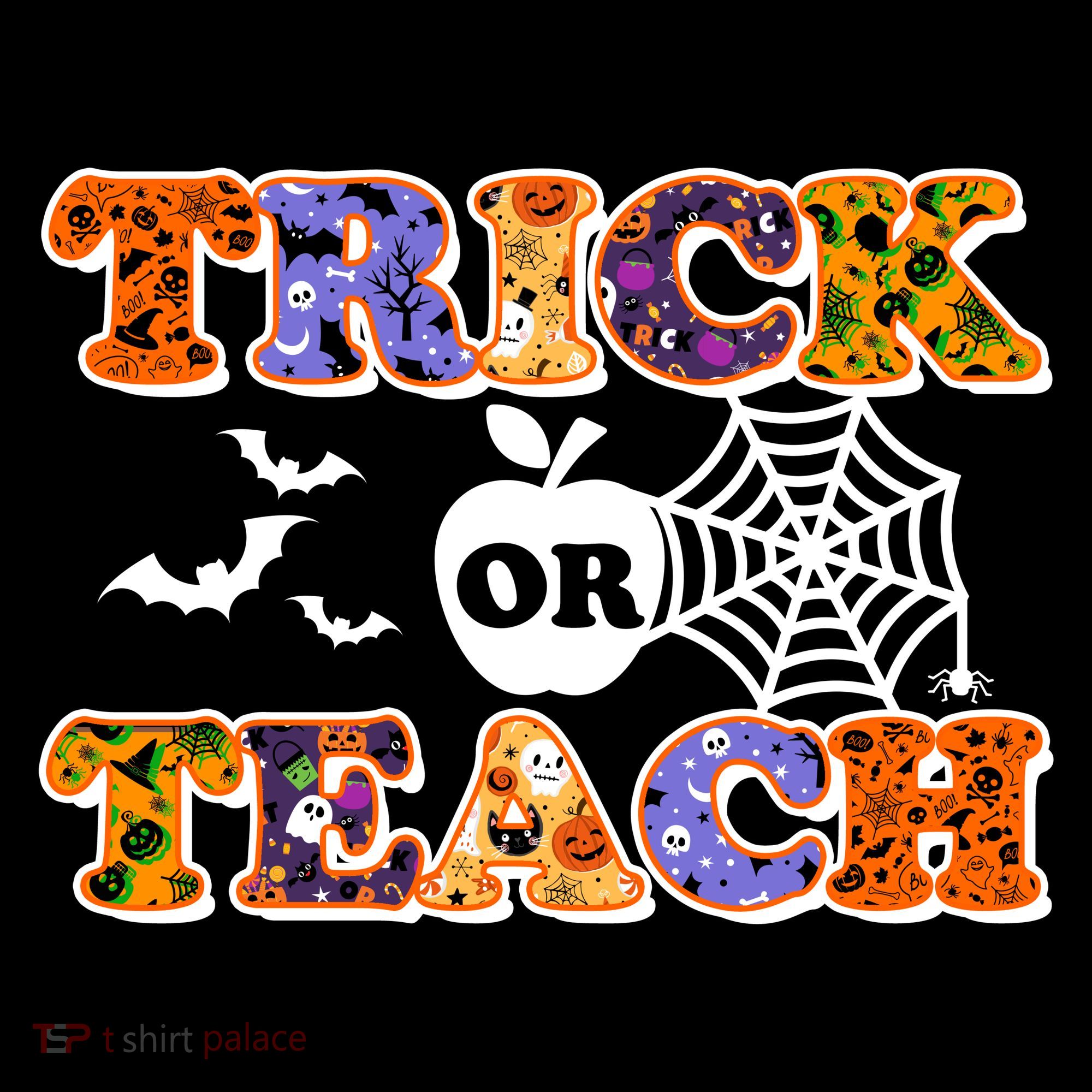 Cute Halloween Trick Or Teach Teacher Baby Bodysuit